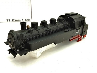BTTB Gehäuse Dampflok BR 86 1615-3 DR TT 1:120 schwarz Rbd Dessau Bw Aue Ep. IV