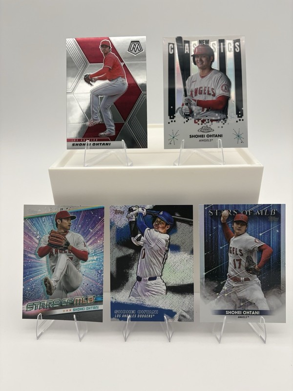 Shohei Ohtani 5-Card Lot 🔥Stars of MLB/Mosaic Color Match/Topps New Classsics🔥