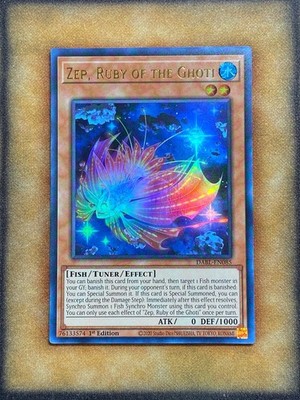 Yugioh Zep, Ruby of the Ghoti DABL-EN085 Ultra Rare 1st Ed NM