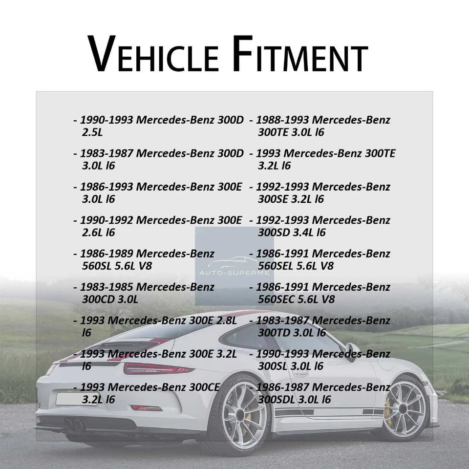 Kit de arranque articulado exterior OE Solutions CV para Mercedes-Benz 560SEC 1986-1991 5,6 L Foto 4 de 4