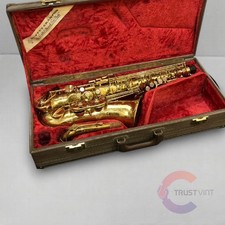 Sassofono contralto Buffet Crampon S1 Parigi inciso revisionato professionale vintage con custodia