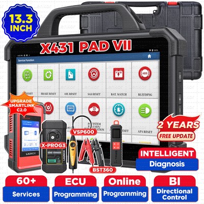 2025 LAUNCH X431 PAD VII ELITE X-prog3 PAD 7 PRO Diagnostic Scan Key Programming