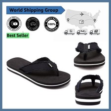 Men's Lightweight Shock-Proof Flip-Flop Sandals, Non-Slip Comfort Thong, Size...