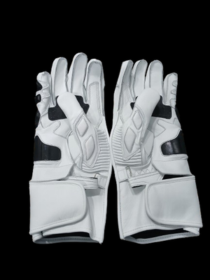 Dainese Druid 3 Motorcycle White Leather Gloves | eBay