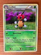 Pokémon TCG HeartGold SoulSilver Rare Ledian 25/123