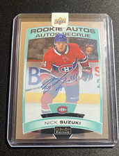 Nick Suzuki Rookie Auto Sign OPC PLATINUM 2019-20 CANADIEN MONTREAL