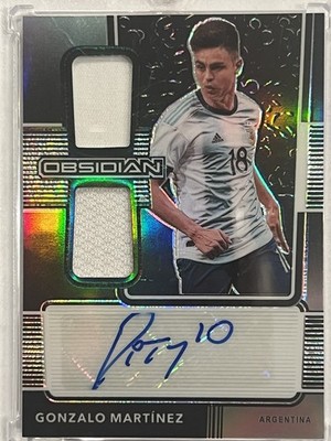 Panini 2020-21 Obsidian Pity Martinez Dual Jersey Ink Auto #DJ-GM /105