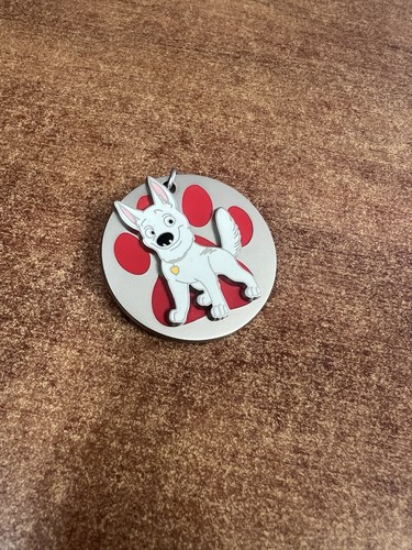 Disney Pin DSSH Dogs Bolt Hollywood Studio Store Movie LE 400 Dog Collar Tag - Picture 2 of 7
