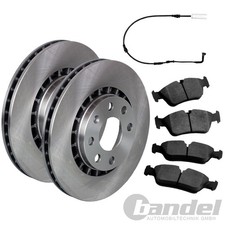 BREMSSCHEIBEN Ø300mm + BELÄGE HINTEN passend für BMW 1er E81 E87 3er E90 E91 E92