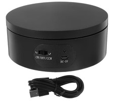 Quiet 360  Electric Display Turntable - 5.7 Inch for Jewelry  Product Showcases