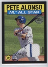 2021 Topps 1986 All-Star Baseball Relics Black /199 Pete Alonso #86ASRPA 1k8b