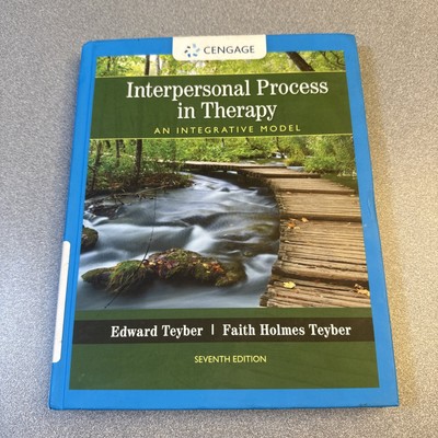 Interpersonal Process in Therapy: An Integrative Model seventh edition hardcover