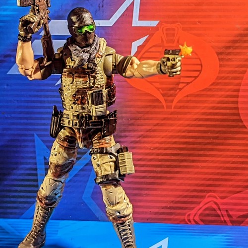 G.I. Joe Classified Snake Eyes V21 Custom Action Figure - 第 10/10 張圖片