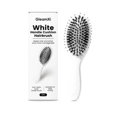 Boar Bristle Brush,Viral World-Famous Sold Out Paddle Brush,with Nylon,Massaging
