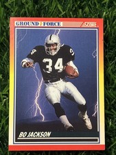 Bo Jackson 1990 Score Ground Force Insert #330 Oakland Raiders