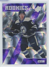 2023-24 UD SPx Hunter McKown 167 Base Purple Parallax 019/149 RC