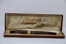 Vintage 5 1/4" Inch Essex Burgundy 14 Kt Gold Fountain Pen