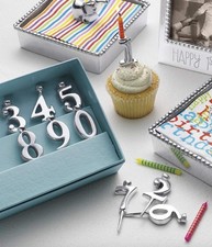 Mariposa Number Candle Holder Set