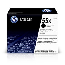 HP 55X Black High-Yield Toner Cartridge Printers  Works with Printer Series: La