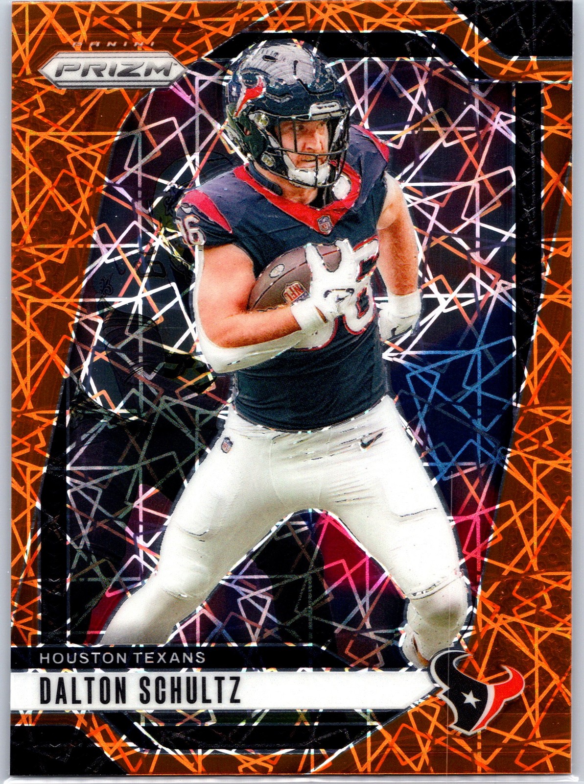 2024 Panini Prizm Dalton Schultz #115 Lazer - Houston Texans