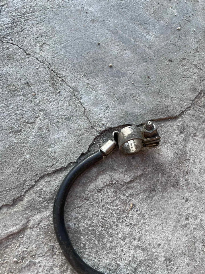 00-09 HONDA S2000 S2K GROUND NEGATIVE BATTERY TERMINAL CABLE WIRE OEM AP1 AP2 - Image 2 of 4