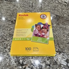 Kodak Basic Glossy Photo Paper 8.5 x 11 -100 Sheets - Universal