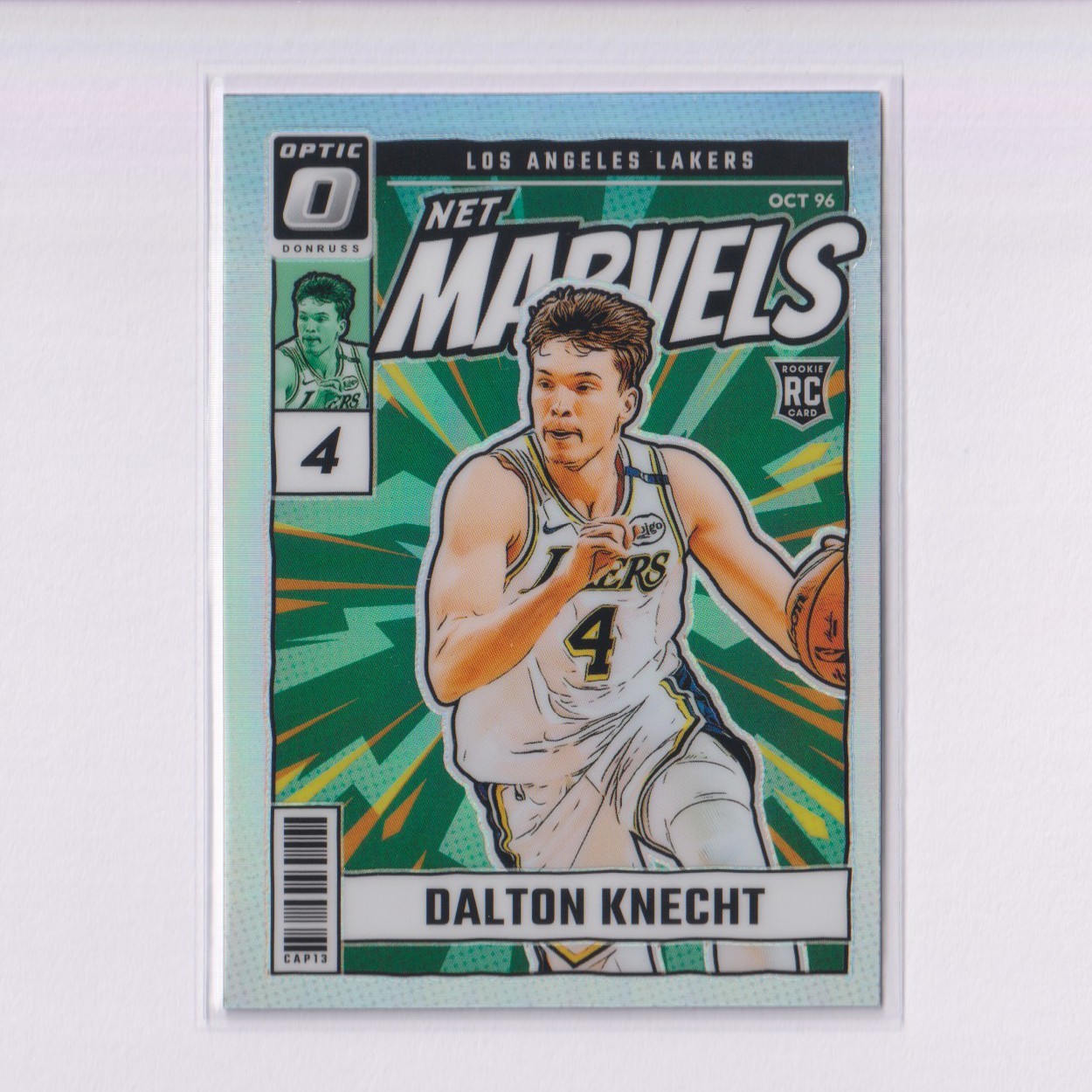 2024-25 Panini Donruss Optic Net Marvels Holo #16 Dalton Knecht RC Rookie
