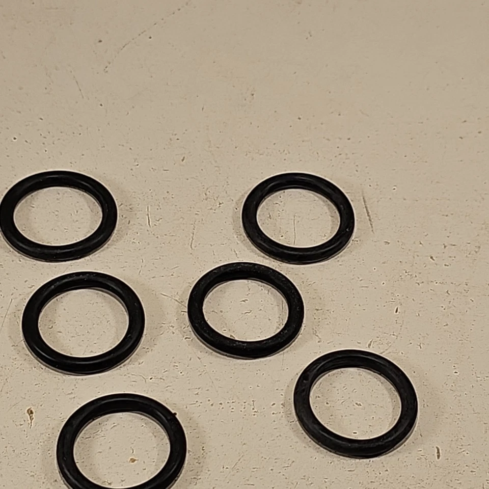 Lote de 8 líneas de enfriadores de aceite de motor NOS SEAL genuinos GM 15564870 1991-1994 4,3 L S-10 Foto 4 de 4