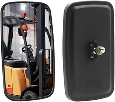 Heavy Equipment Truck Mirrors,Forklifts Rearview Mirror, Loader black