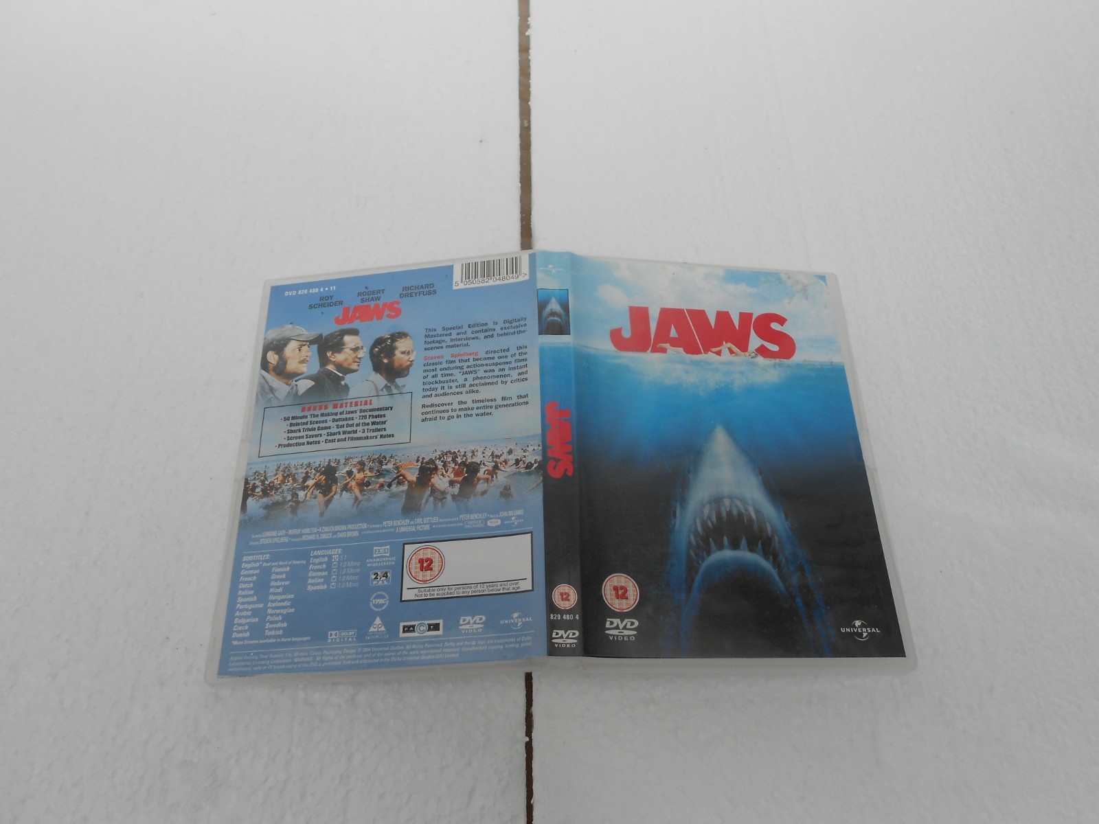Dvd Film - Jaws (1978) - Region 2