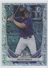 2014 Bowman Draft Chrome Shimmer Refractor 15/15 Kevin Padlo #CDP123 0kd8