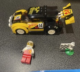 Lego City Rally Car Set 60113 & 60239 Police Car Complete W/ Instructions