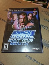 WWE Smackdown - Shut Your Mouth - Sony PlayStation 2  💯% Complete 
