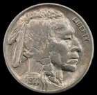 1920 5C Buffalo Nickel- Choice EF- SMH724