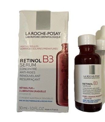 La Roche-Posay Pure Retinol B3 Serum - Anti-Wrinkle Concentrate, 1.0 oz NIB