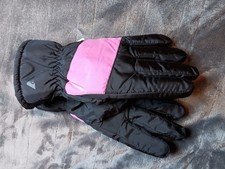 Ozark Trail Ski Gloves Girls Youth Size S/M Black and Pink Fall/ Winter