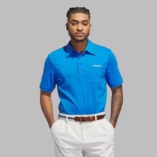  100 - adidas Originals Men's Size XL Archive Pocket Golf Polo Color Bluebird