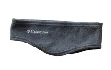 COLUMBIA GRAY FLEECE EAR HEAD WARMER BAND MEN'S WOMEN'S UNISEX S/M SMALL MEDIUM