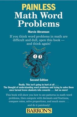 Painless Math Word Problems (Barron's Painless) - paperback Abramson B.D. Ed...