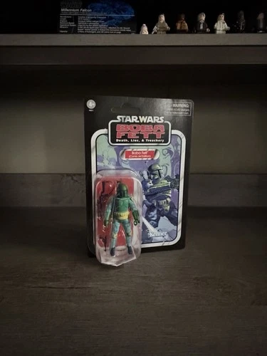 Star Wars Death Lies Treachery BOBA FETT (COMIC ART) 3.75" Figure Kenner VC278