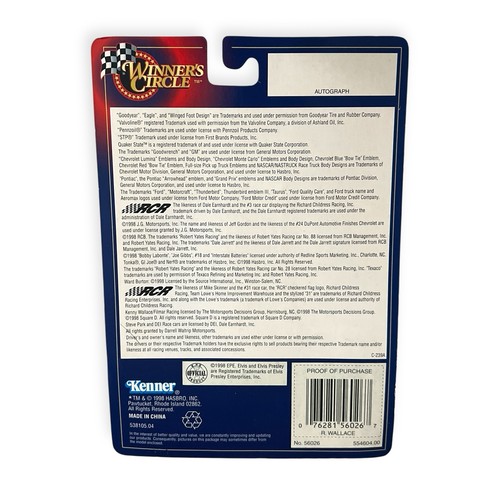 Winners Circle Rusty Wallace #2 Elvis 1998 Ford Taurus 1:64 NASCAR Las Vegas Car - Picture 3 of 4