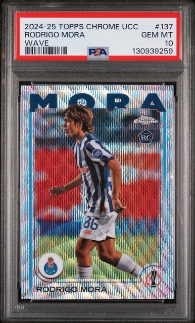 Tradingcard für Rodrigo Mora