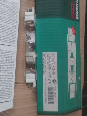 Sylvania Metalarc HSI-TD 250W / WDL UVS Double Ended Clear