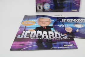 Refurbished Nintendo Wii Jeopardy! The Video Game Complete CIB Excellent Mint
