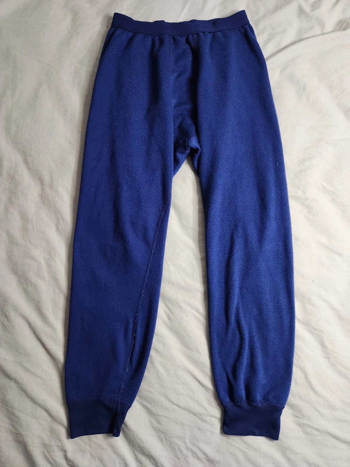 Vintage Patagonia Capilene Baselayer Bottoms Pants Mens Large Blue Fleece 42821