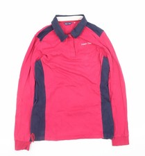 Womens UK Size 14 Hac Tac Pink Pullover Sweatshirt