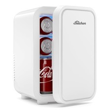 Mini Fridge,6 Liter / 8 Can Small Fridge for Bedroom, Car, Office  Dorm, 110V...