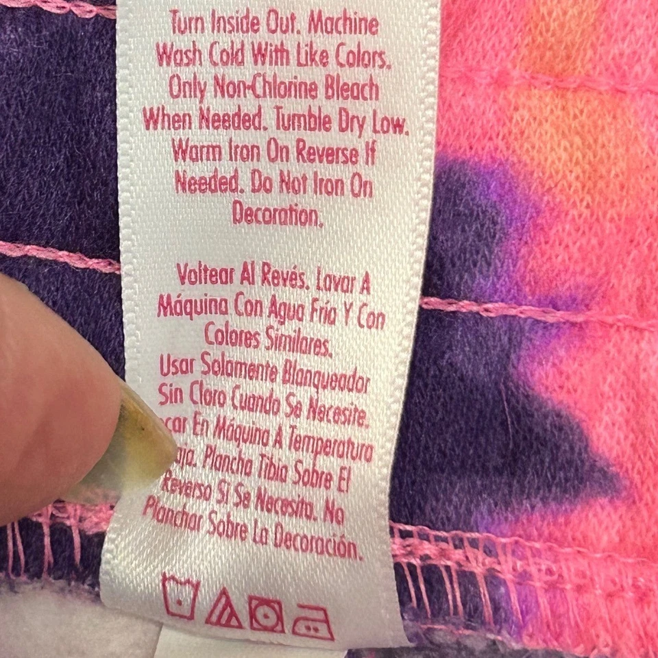 Justice галстук краситель бегун спортивные штаны девочек XL плюс новый с Ярлыками Lounge Activewear - Изображение 4 из 4