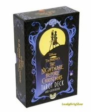 Tarot Deck The Nightmare Before Christmas Version Guidebook Disney Oracle Sealed