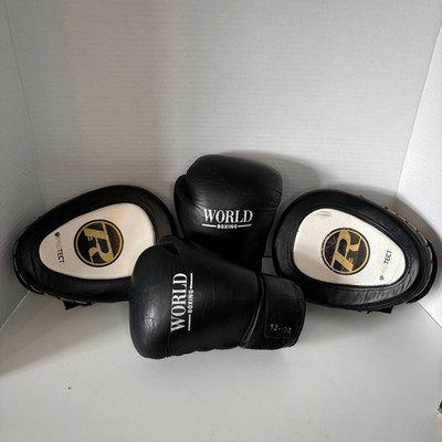 Boxpads & 12oz Handschuhe Set Focus Handschuhe Trainingsset